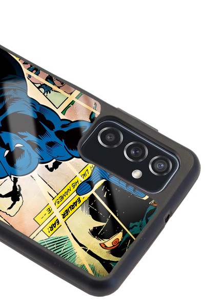 Samsung M52 Black Panther Kara Panter Tasarımlı Glossy Telefon Kılıfı