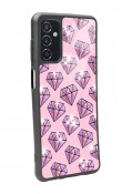 Samsung M52 Diamond Tasarımlı Glossy Telefon Kılıfı