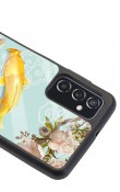 Samsung M52 Koi Balığı Tasarımlı Glossy Telefon Kılıfı