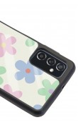 Samsung M52 Nude Çiçek Tasarımlı Glossy Telefon Kılıfı