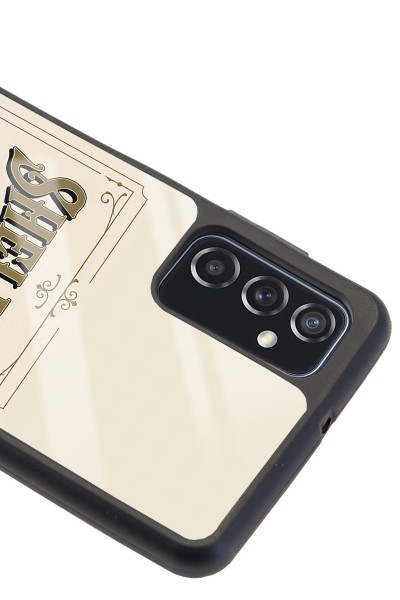 Samsung M52 Peaky Blinders Shelby Dry Gin Tasarımlı Glossy Telefon Kılıfı
