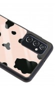Samsung M52 Pink Milky Tasarımlı Glossy Telefon Kılıfı