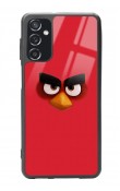 Samsung M52 Red Angry Birds Tasarımlı Glossy Telefon Kılıfı