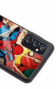 Samsung M52 Spider-man Örümcek Adam Tasarımlı Glossy Telefon Kılıfı