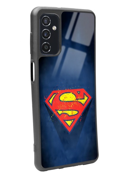 Samsung M52 Superman Tasarımlı Glossy Telefon Kılıfı