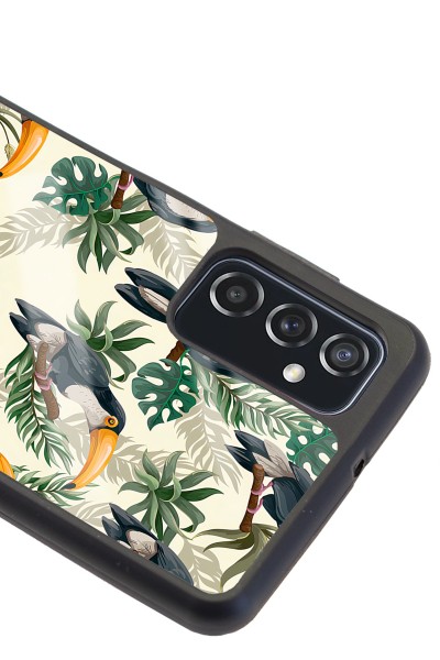 Samsung M52 Tukan Kuşu Tasarımlı Glossy Telefon Kılıfı