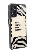 Samsung M52 Zebra Motto Tasarımlı Glossy Telefon Kılıfı
