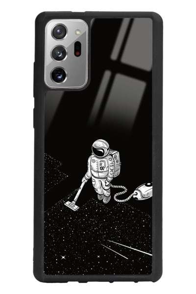 Samsung Note 20 Astronot Tatiana Tasarımlı Glossy Telefon Kılıfı