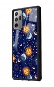 Samsung Note 20 Ay Güneş Pijama Tasarımlı Glossy Telefon Kılıfı