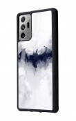 Samsung Note 20 Beyaz Batman Tasarımlı Glossy Telefon Kılıfı