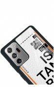 Samsung Note 20 Bilet Tasarımlı Tasarımlı Glossy Telefon Kılıfı
