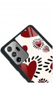 Samsung Note 20 Brush Heart Tasarımlı Glossy Telefon Kılıfı