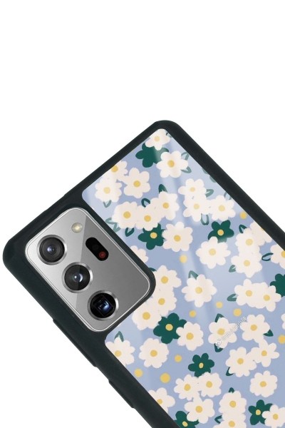 Samsung Note 20 Daisy Pattern Tasarımlı Glossy Telefon Kılıfı