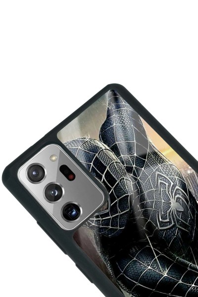 Samsung Note 20 Dark Spider Tasarımlı Glossy Telefon Kılıfı