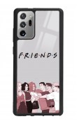 Samsung Note 20 Doodle Friends Tasarımlı Glossy Telefon Kılıfı