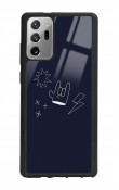 Samsung Note 20 Doodle Punk Tasarımlı Glossy Telefon Kılıfı