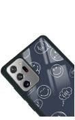 Samsung Note 20 Doodle Smile Tasarımlı Glossy Telefon Kılıfı