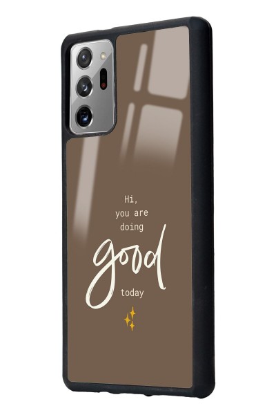 Samsung Note 20 Good Today Tasarımlı Glossy Telefon Kılıfı