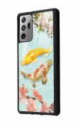 Samsung Note 20 Koi Balığı Tasarımlı Glossy Telefon Kılıfı