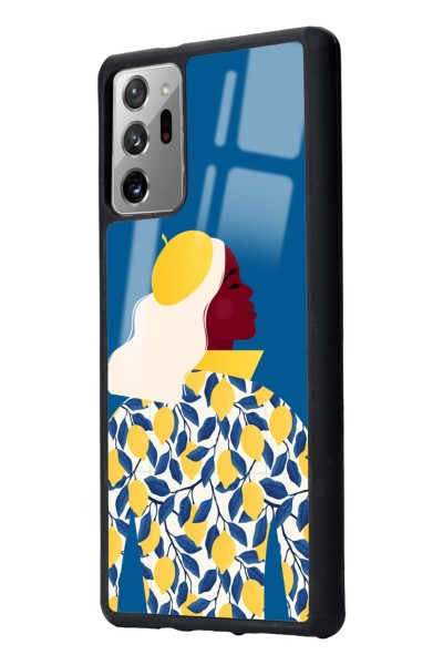 Samsung Note 20 Lemon Woman Tasarımlı Glossy Telefon Kılıfı