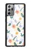 Samsung Note 20 Minik Çiçekler Tasarımlı Glossy Telefon Kılıfı