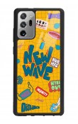 Samsung Note 20 New Wave Tasarımlı Glossy Telefon Kılıfı
