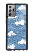 Samsung Note 20 Sea Cloud Tasarımlı Glossy Telefon Kılıfı
