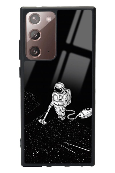 Samsung Note 20 Ultra Astronot Tatiana Tasarımlı Glossy Telefon Kılıfı