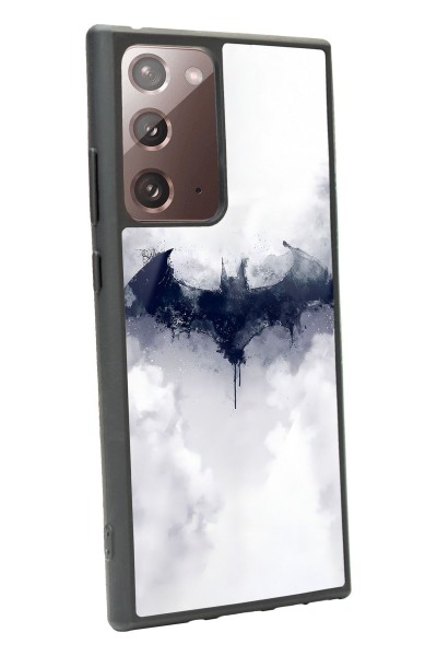 Samsung Note 20 Ultra Beyaz Batman Tasarımlı Glossy Telefon Kılıfı
