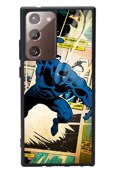 Samsung Note 20 Ultra Black Panther Kara Panter Tasarımlı Glossy Telefon Kılıfı