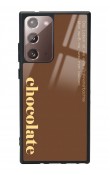 Samsung Note 20 Ultra Choclate Tasarımlı Glossy Telefon Kılıfı