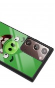 Samsung Note 20 Ultra Green Angry Birds Tasarımlı Glossy Telefon Kılıfı