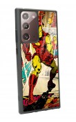 Samsung Note 20 Ultra Iron Man Demir Adam Tasarımlı Glossy Telefon Kılıfı