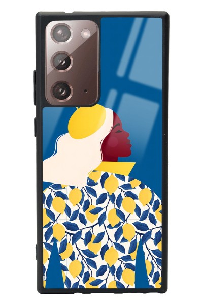 Samsung Note 20 Ultra Lemon Woman Tasarımlı Glossy Telefon Kılıfı