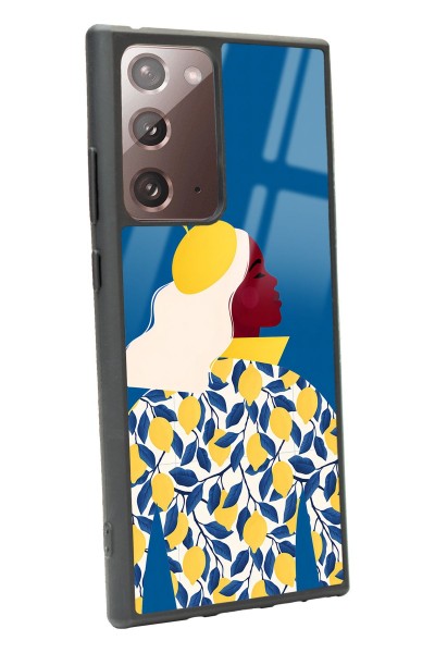 Samsung Note 20 Ultra Lemon Woman Tasarımlı Glossy Telefon Kılıfı