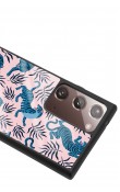 Samsung Note 20 Ultra Mavi Kaplan Tasarımlı Glossy Telefon Kılıfı