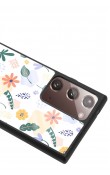 Samsung Note 20 Ultra Minik Çiçekler Tasarımlı Glossy Telefon Kılıfı