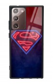 Samsung Note 20 Ultra Neon Superman Tasarımlı Glossy Telefon Kılıfı