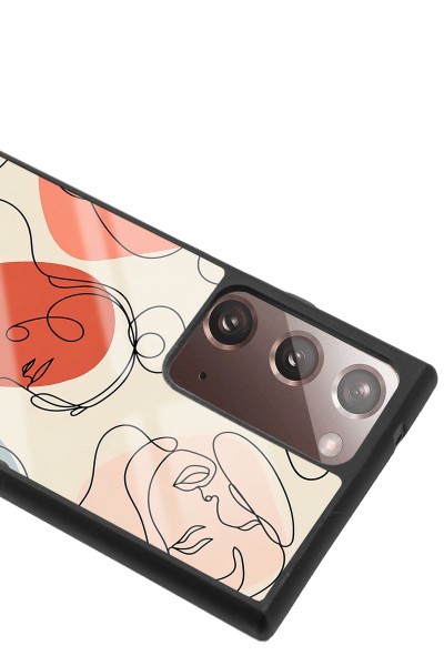 Samsung Note 20 Ultra Nude Maske Tasarımlı Glossy Telefon Kılıfı