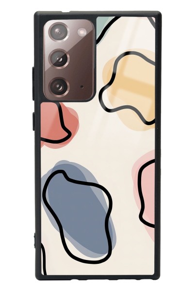 Samsung Note 20 Ultra Nude Milky Tasarımlı Glossy Telefon Kılıfı