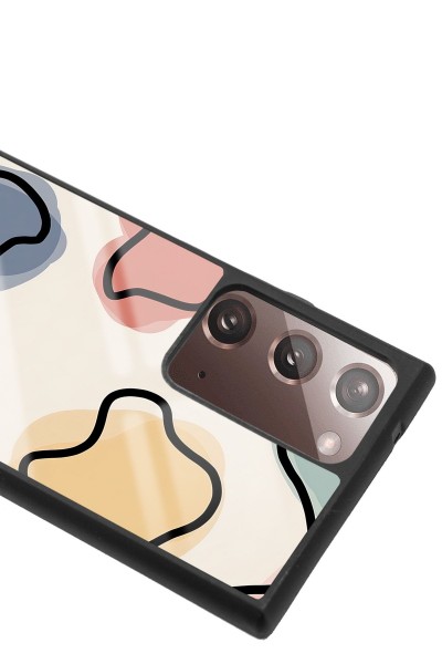 Samsung Note 20 Ultra Nude Milky Tasarımlı Glossy Telefon Kılıfı