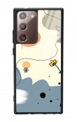 Samsung Note 20 Ultra Nude Papatya Tasarımlı Glossy Telefon Kılıfı