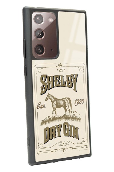Samsung Note 20 Ultra Peaky Blinders Shelby Dry Gin Tasarımlı Glossy Telefon Kılıfı