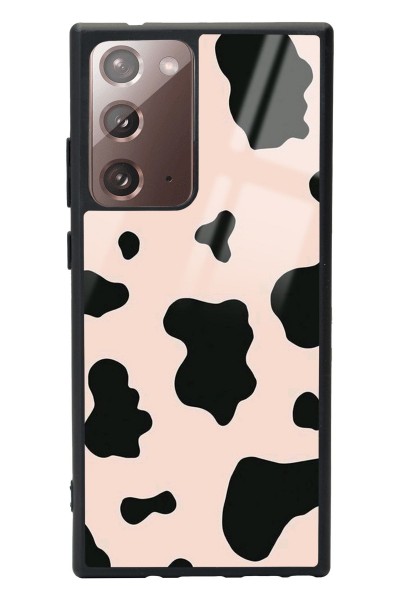 Samsung Note 20 Ultra Pink Milky Tasarımlı Glossy Telefon Kılıfı