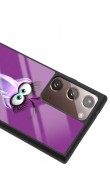 Samsung Note 20 Ultra Purple Angry Birds Tasarımlı Glossy Telefon Kılıfı