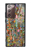 Samsung Note 20 Ultra R/place Hatıra Tasarımlı Glossy Telefon Kılıfı