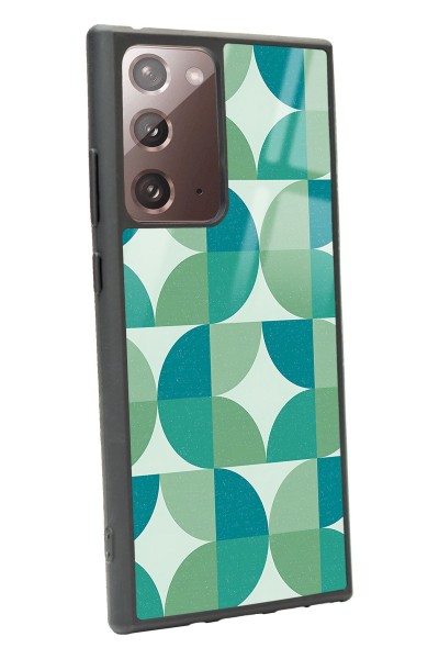 Samsung Note 20 Ultra Retro Green Duvar Kağıdı Tasarımlı Glossy Telefon Kılıfı