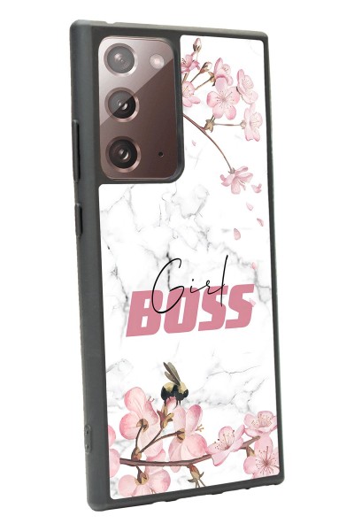 Samsung Note 20 Ultra Sakura Girl Boss Tasarımlı Glossy Telefon Kılıfı