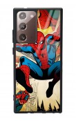 Samsung Note 20 Ultra Spider-man Örümcek Adam Tasarımlı Glossy Telefon Kılıfı