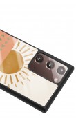 Samsung Note 20 Ultra Suluboya Güneş Tasarımlı Glossy Telefon Kılıfı